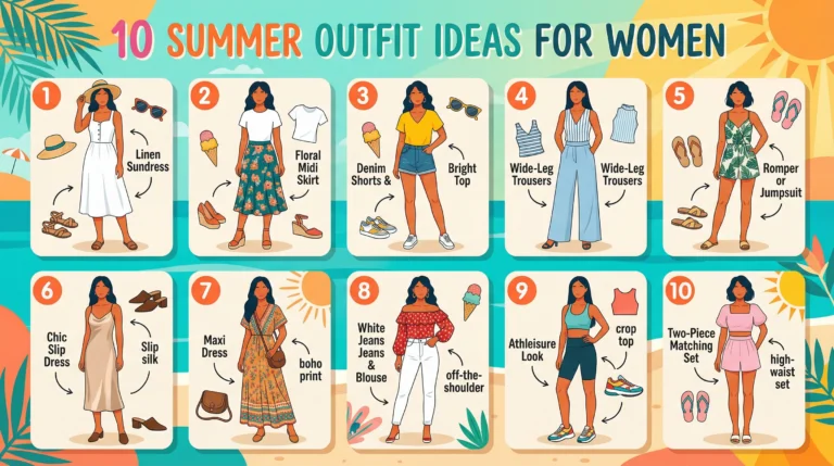 10 Summer Outfit Ideas for Women