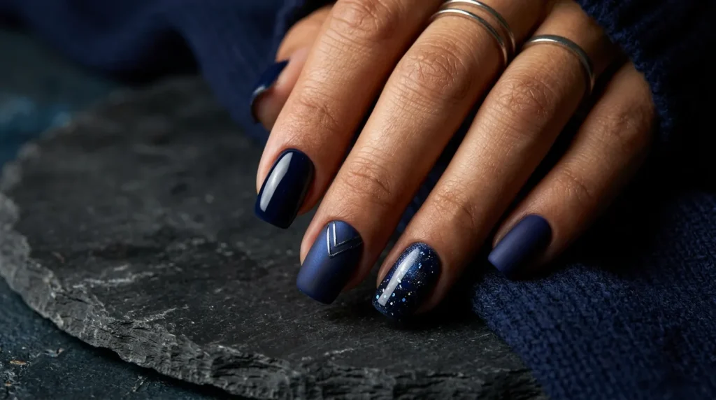 Bold Blue-Fille vibe