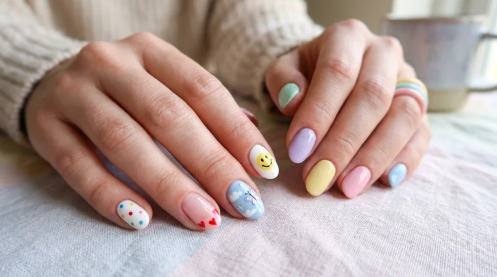 Cute and Playful Nail Ideas