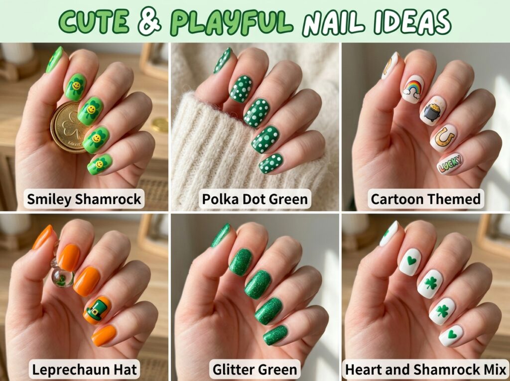 Cute and Playful Nail Ideas