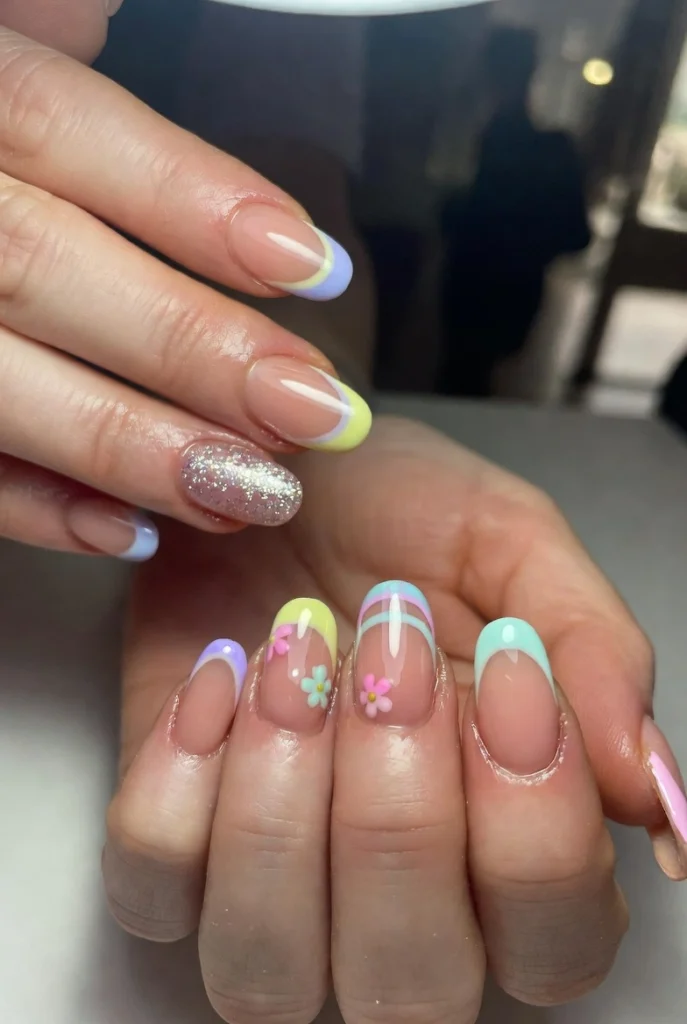 French Tip with a Twist