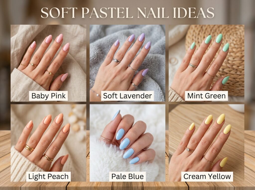 Soft Pastel Nail Ideas