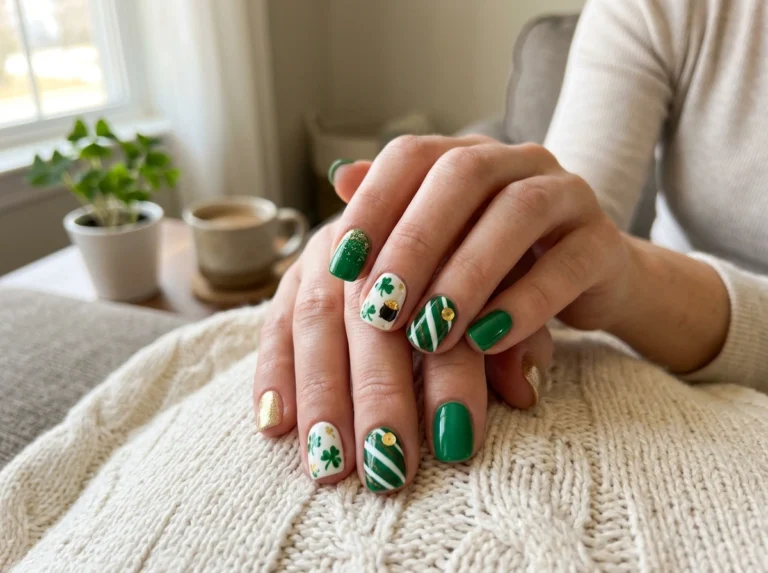 35+ St. Patrick’s Day Nails For A Bit Of Extra Luck!
