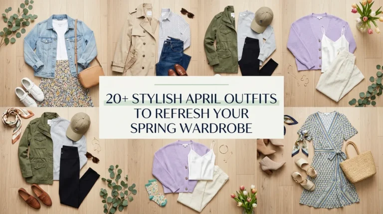 20+ Stylish April Outfits to Refresh Your Spring Wardrobe