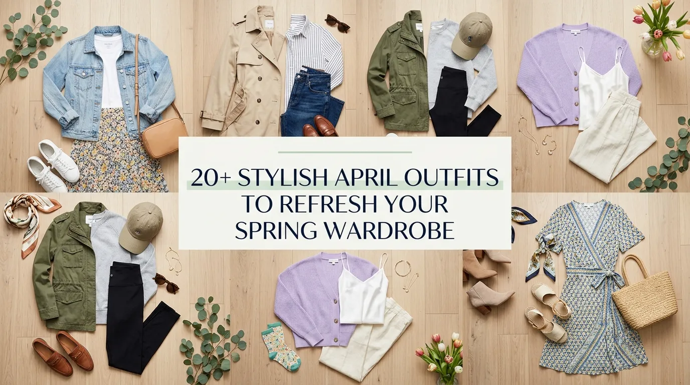 20+ Stylish April Outfits to Refresh Your Spring Wardrobe