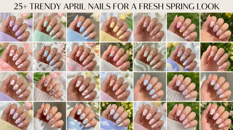 25+ Trendy April Nails for a Fresh Spring Look
