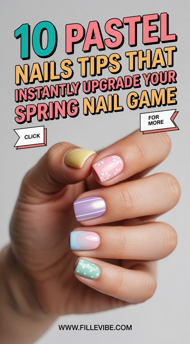 10 Pastel Nails Tips That Instantly Upgrade Your Spring Nail Game