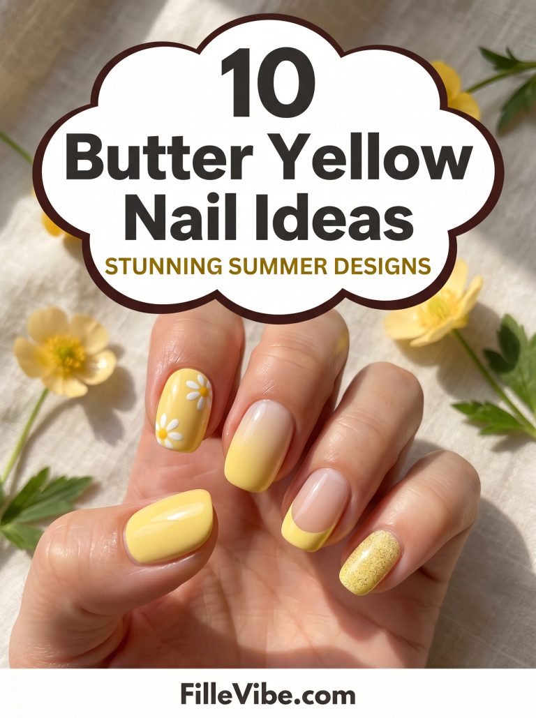 10 Butter Yellow Nail Ideas That Will Instantly Brighten Your Entire Look