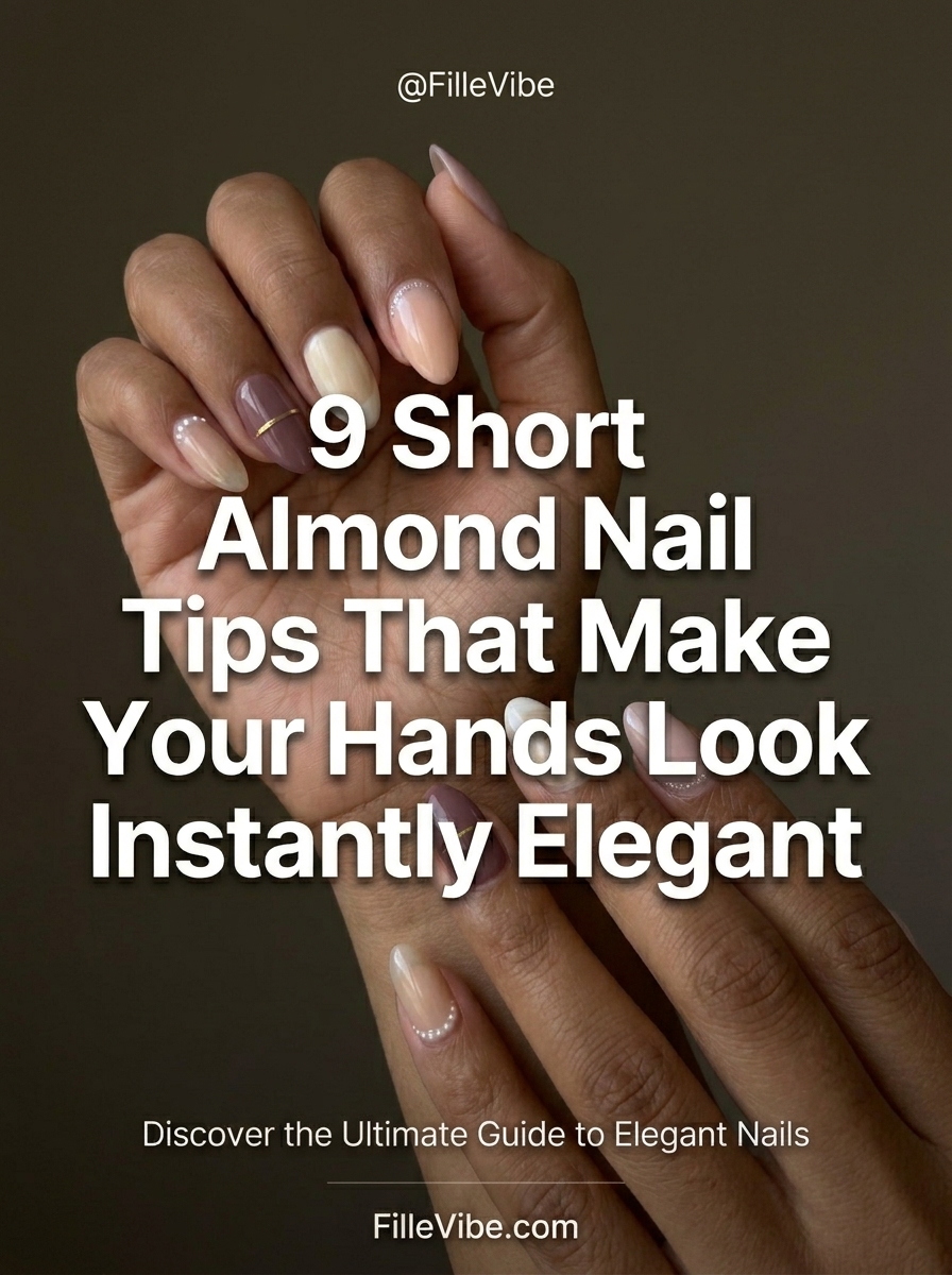 9 Short Almond Nail Tips That Make Your Hands Look Instantly More Elegant