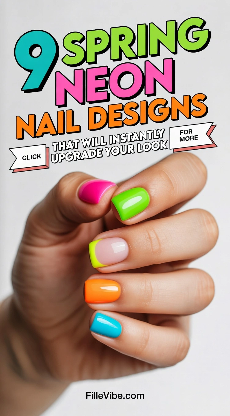 9 Spring Neon Nail Designs That Will Instantly Upgrade Your Look