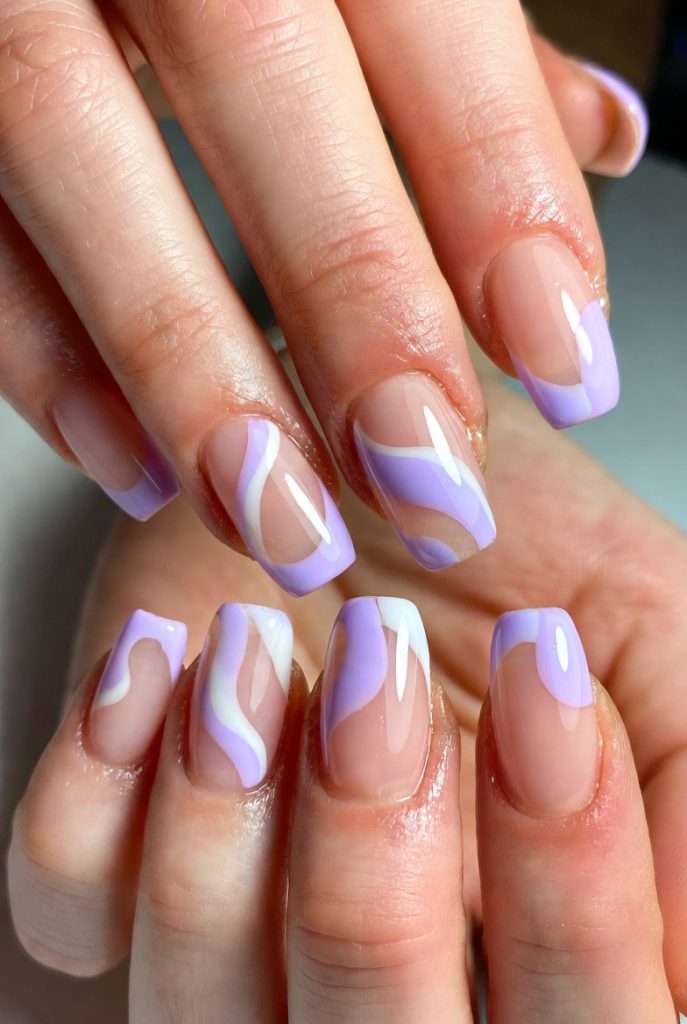 Abstract French Tips