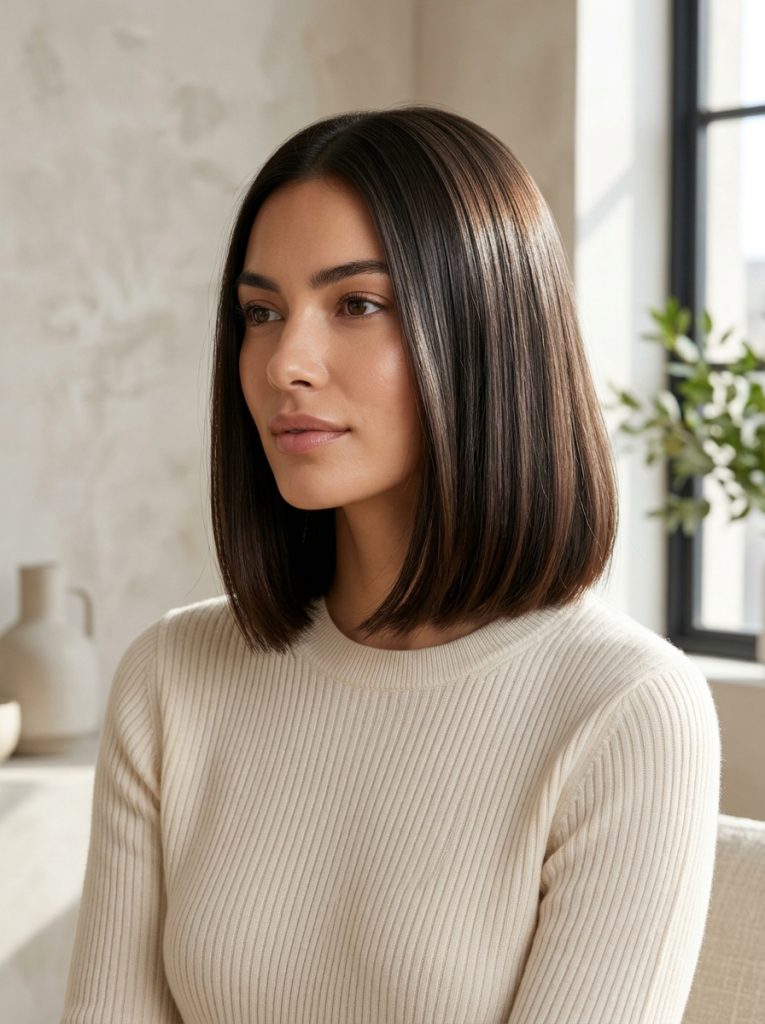 Clean_girl_bob_Fille vibe