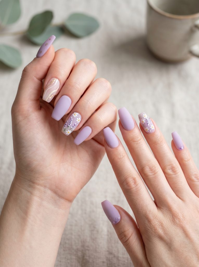 Matte Lilac Dream-Fille Vibe