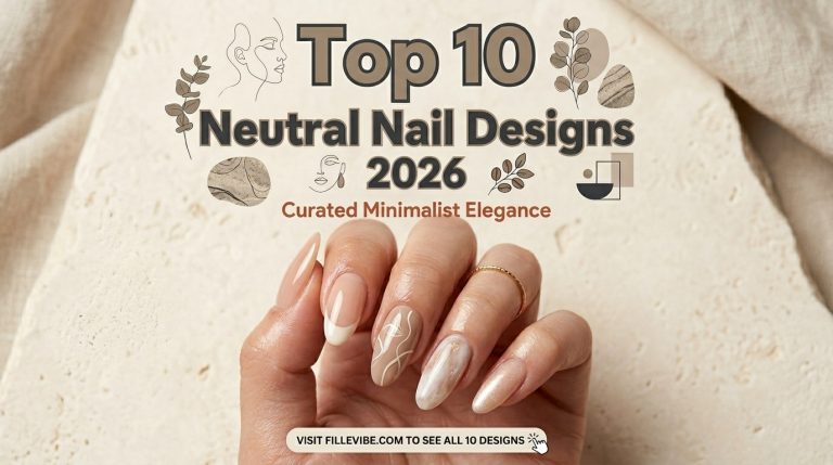 Top 10 neutral nail designs 2026