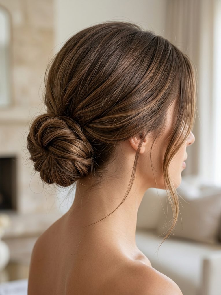 The Soft Low Bun That Always Looks Polished-Fille Vibe