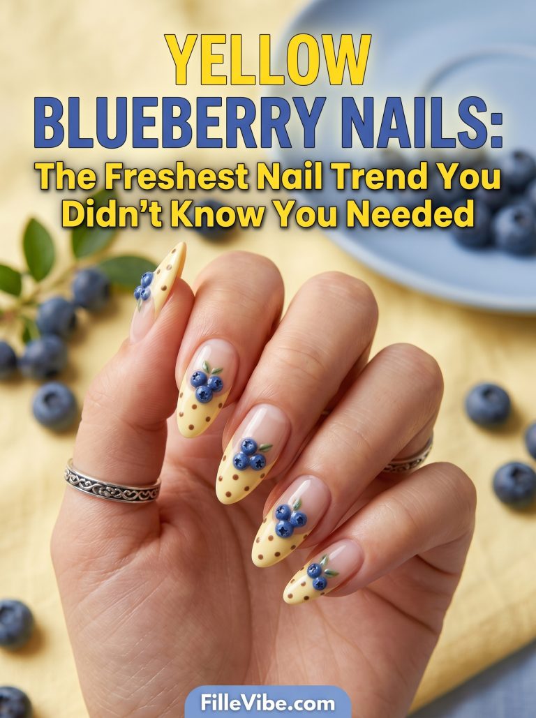 Yellow Blueberry Nails: The Freshest Nail Trend You Didn’t Know You Needed