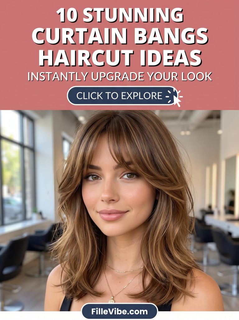 Curtain Bangs Haircut: The Effortless Style Upgrade You Didn’t Know You Needed