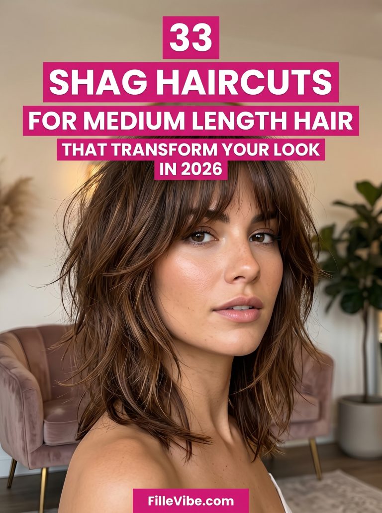 33 Shag Haircuts for Medium Length Hair That Will Transform Your Look in 2026