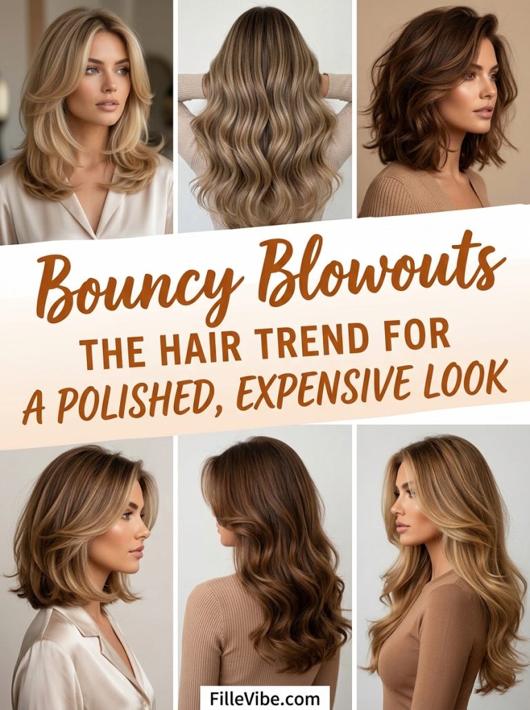 Bouncy Blowouts: The Hair Trend That Instantly Makes You Look Polished and Expensive
