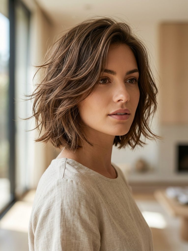 Feathered_short_cut_hairstyle_Fille vibe