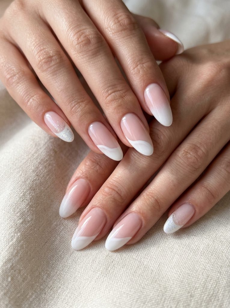 French Manicure -Fille vibe