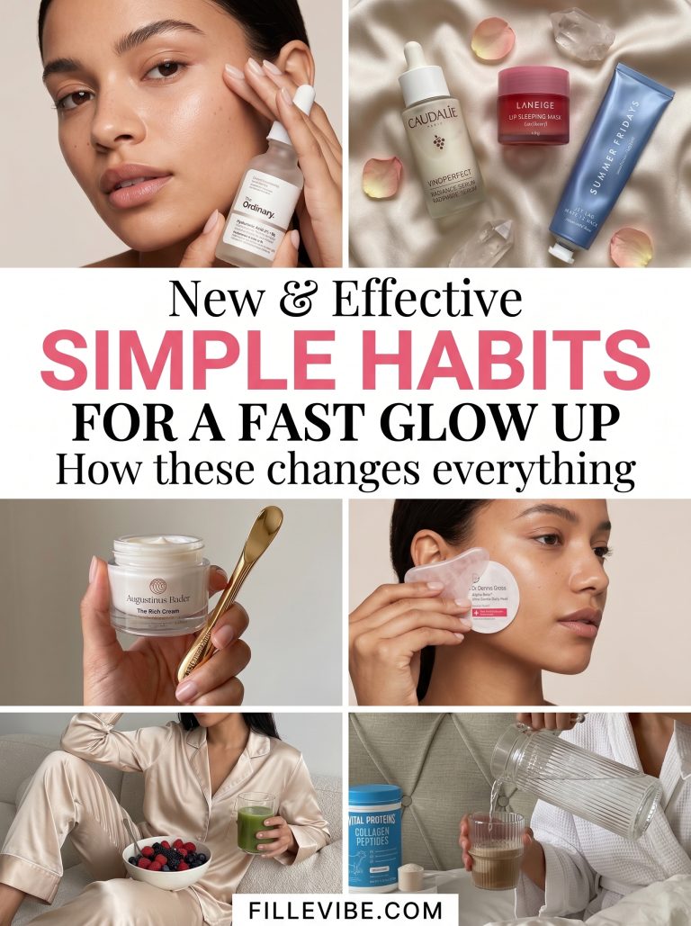 How to Glow Up Fast: Simple Habits That Change Everything