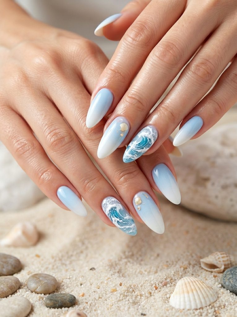 Gradient Ombre Nails That Melt Perfectly-Fille vibe