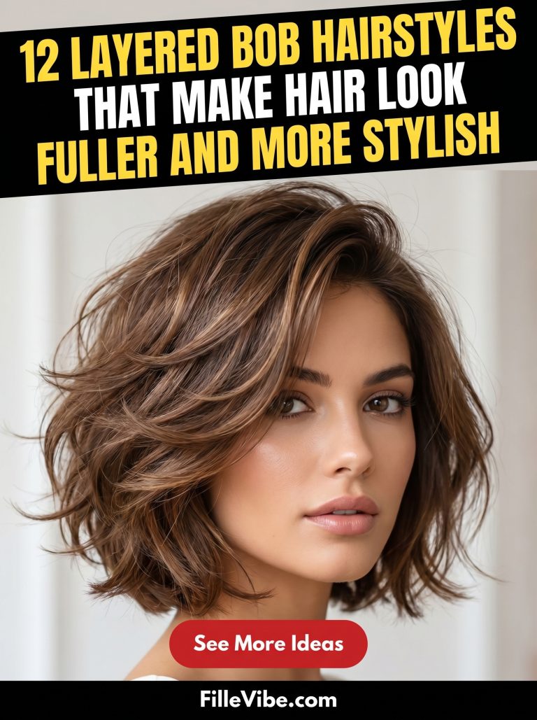 Layered Bob Hairstyles That Instantly Make Your Hair Look Fuller and More Expensive
