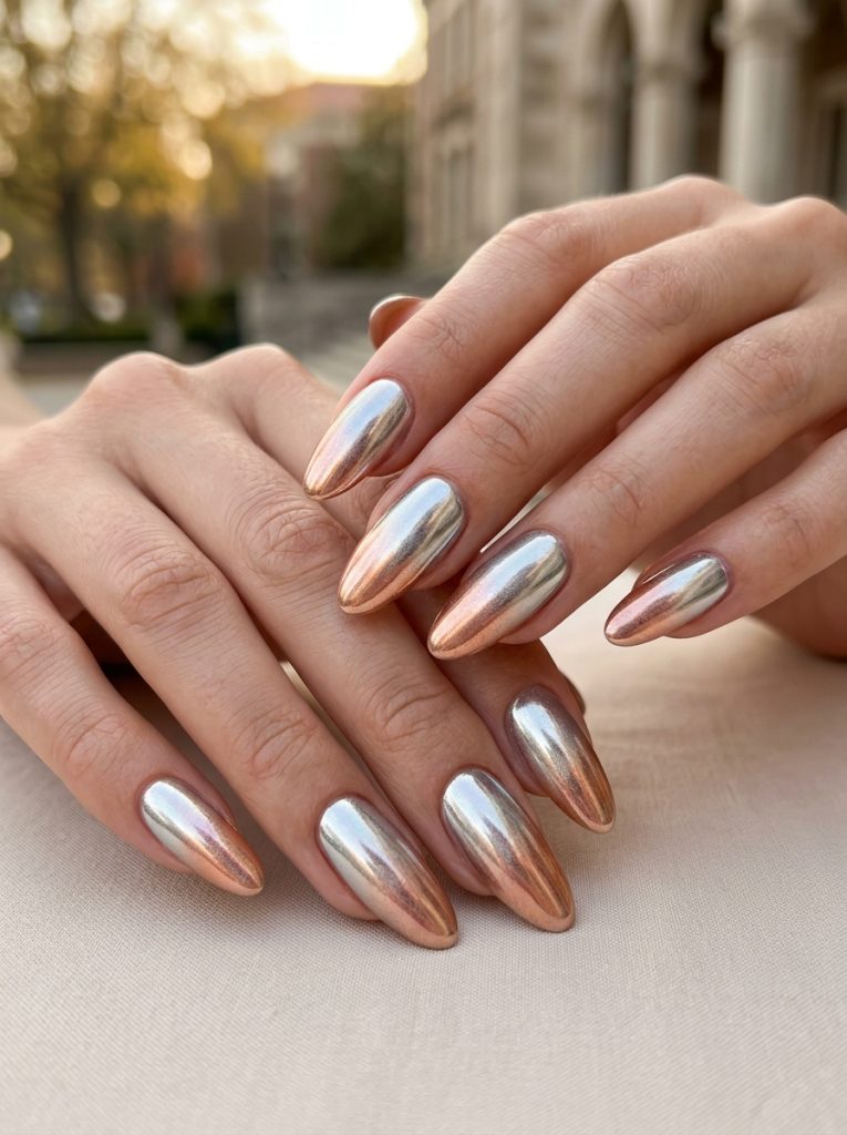 Metallic Chrome-Fille vibe