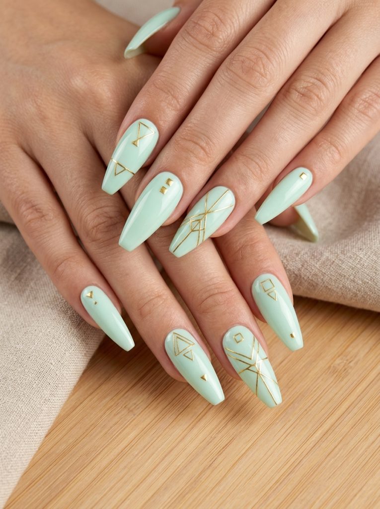 Mint Green -Fille vibe