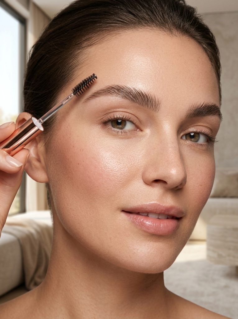 Model_showing_groomed_brows_Fille vibe