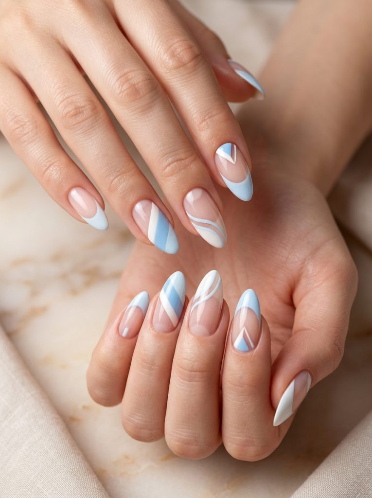 Negative Space Nails That Feel Fresh and Trendy-Fille vibe
