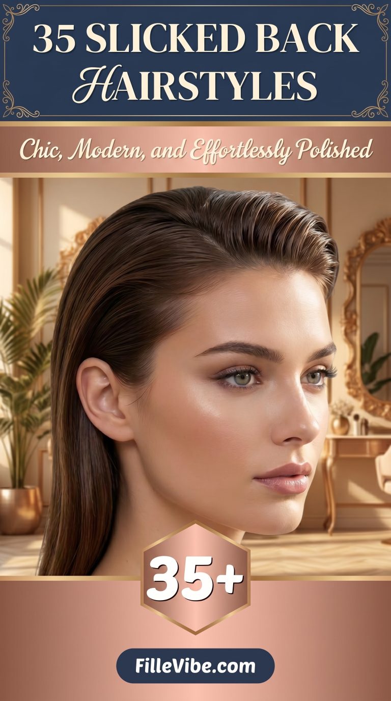 35 Slicked Back Hairstyles That Look Expensive, Polished, and Seriously Stylish
