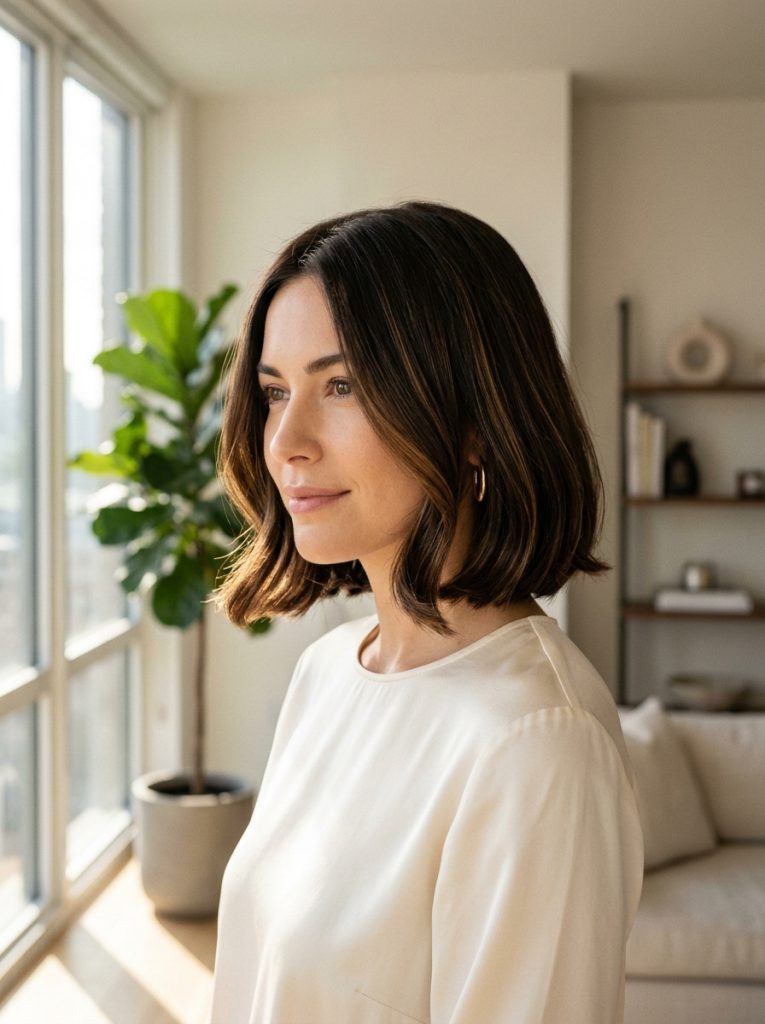Soft_blunt_bob_hairstyle_Fille vibe