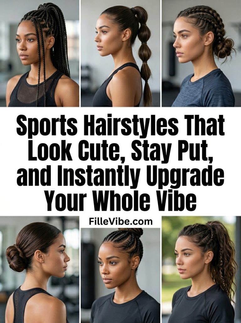 Sports Hairstyles That Look Cute, Stay Put, and Instantly Upgrade Your Whole Vibe
