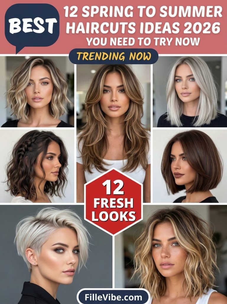 12 Spring to Summer Haircuts Ideas 2026 That Will Completely Refresh Your Look