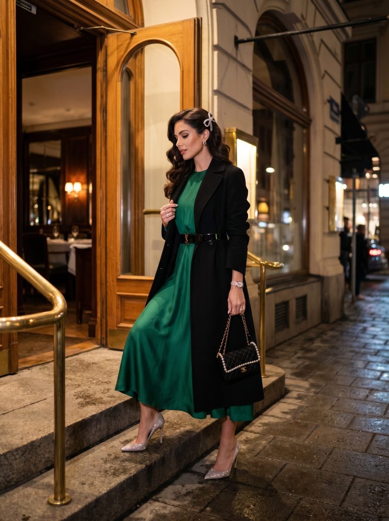  Winter Dinner Outfit-Fille vibe