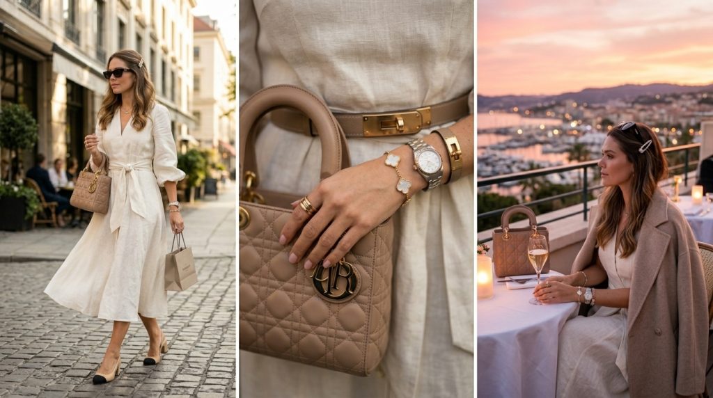The Rich Girl White Dress Look