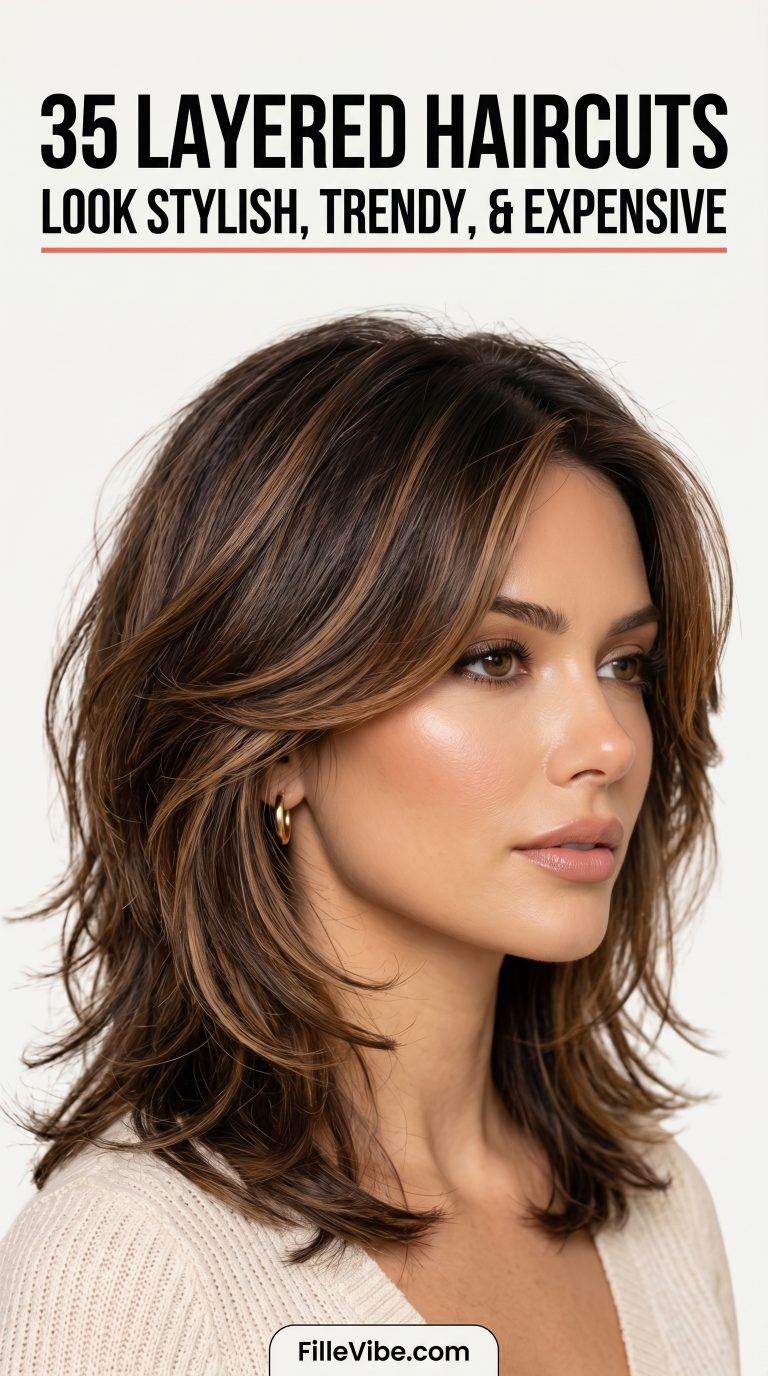 35 Layered Haircuts That Make Your Hair Look Expensive, Stylish, and Effortlessly Trendy