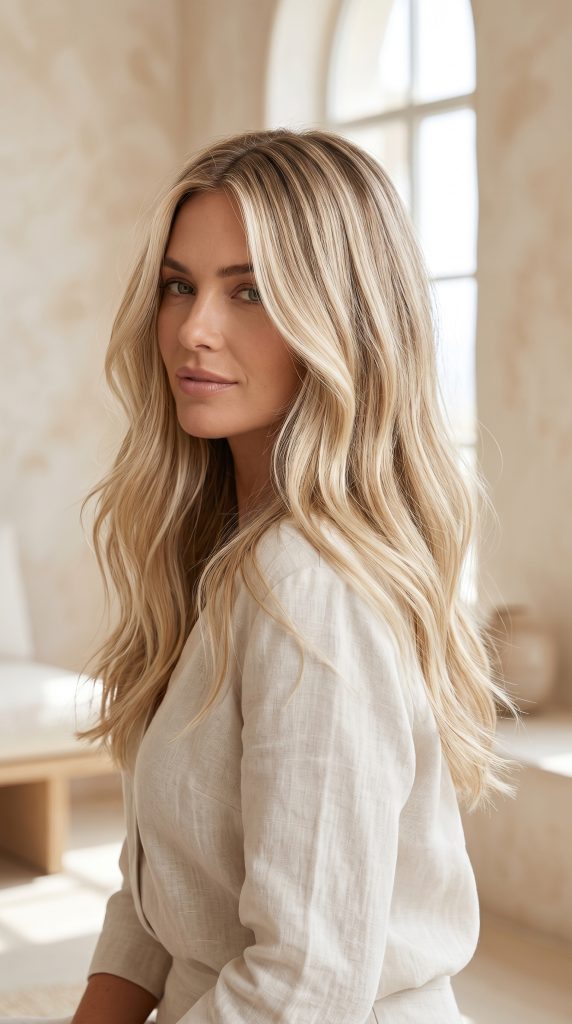 Coastal Cream Blonde-Fille vibe