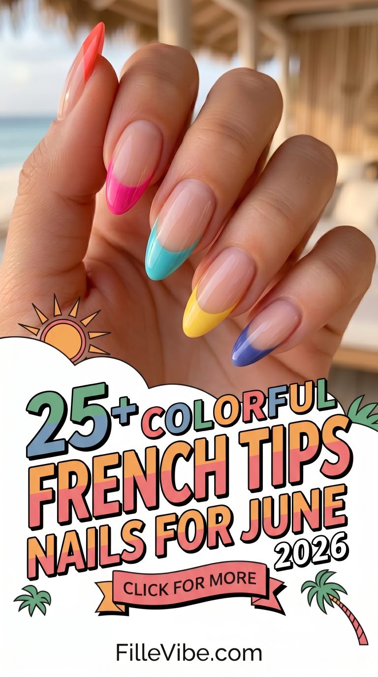 Colorful French Tips Nails for June 2026: 25 Fresh Ideas That Will Instantly Upgrade Your Summer Manicure