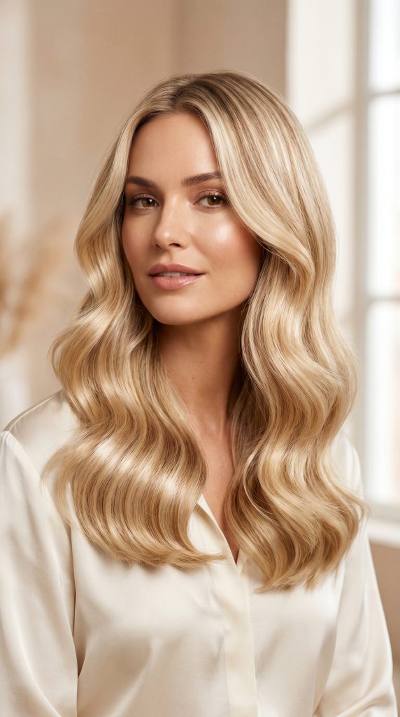  Glossy Buttercream Blonde Finish