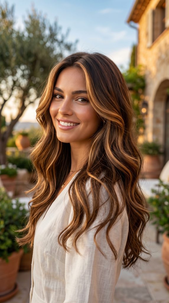 Sunlit Caramel Ribbons-Fille vibe