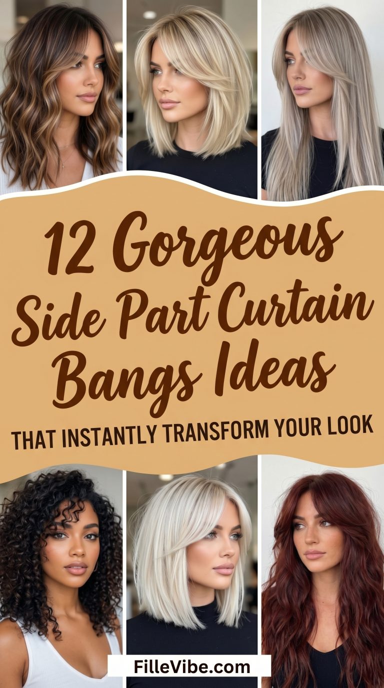 Side Part Curtain Bangs: The Face Framing Trend That Instantly Elevates Any Hairstyle