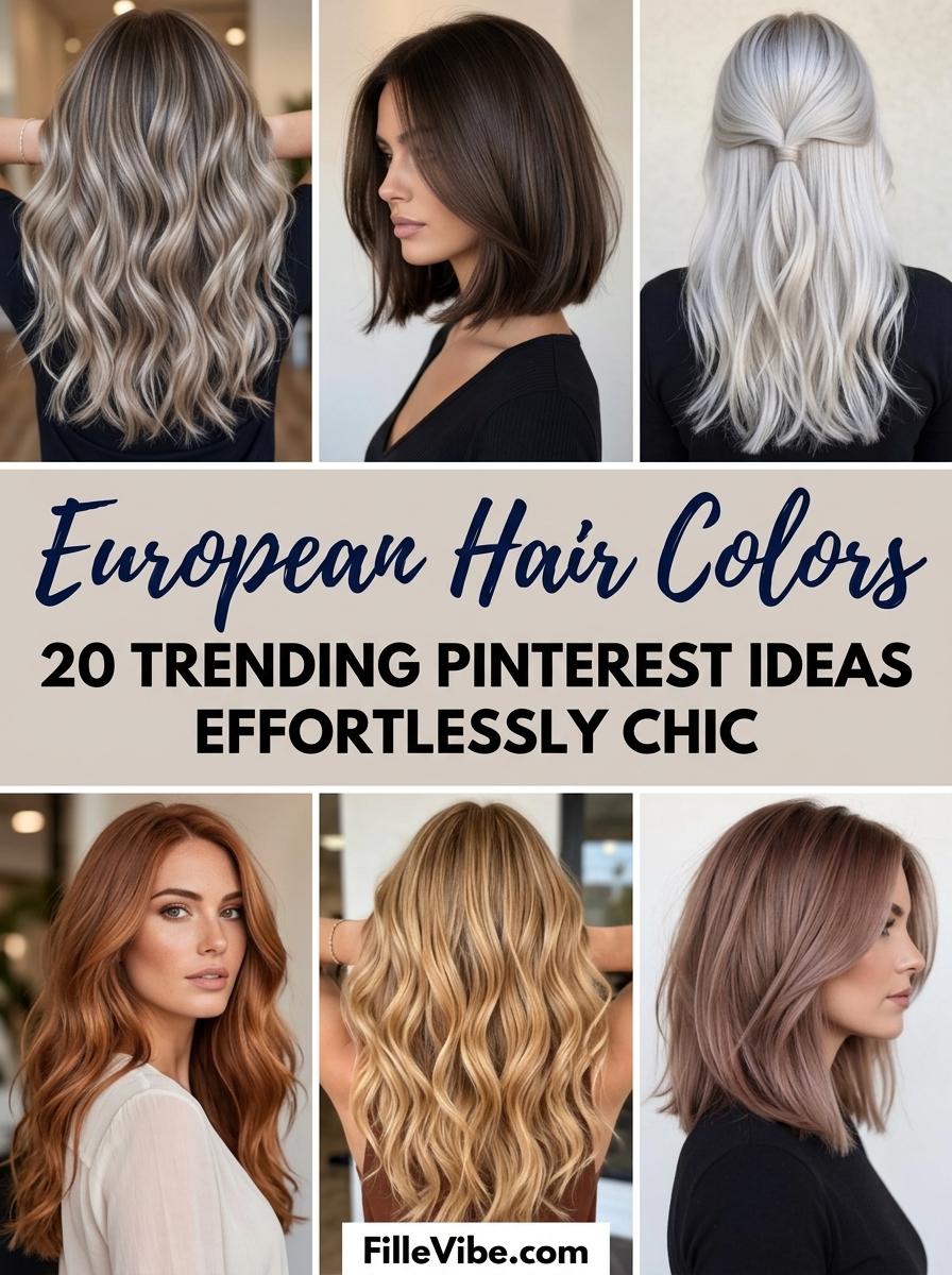 20 European-Inspired Hair Colors Trending on Pinterest That Feel Effortlessly Chic