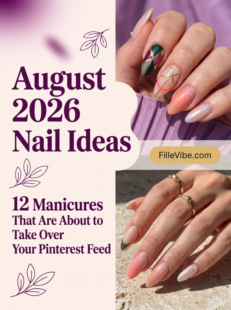August 2026 Nail Ideas: 12 Manicures That Are About to Take Over Your Pinterest Feed
