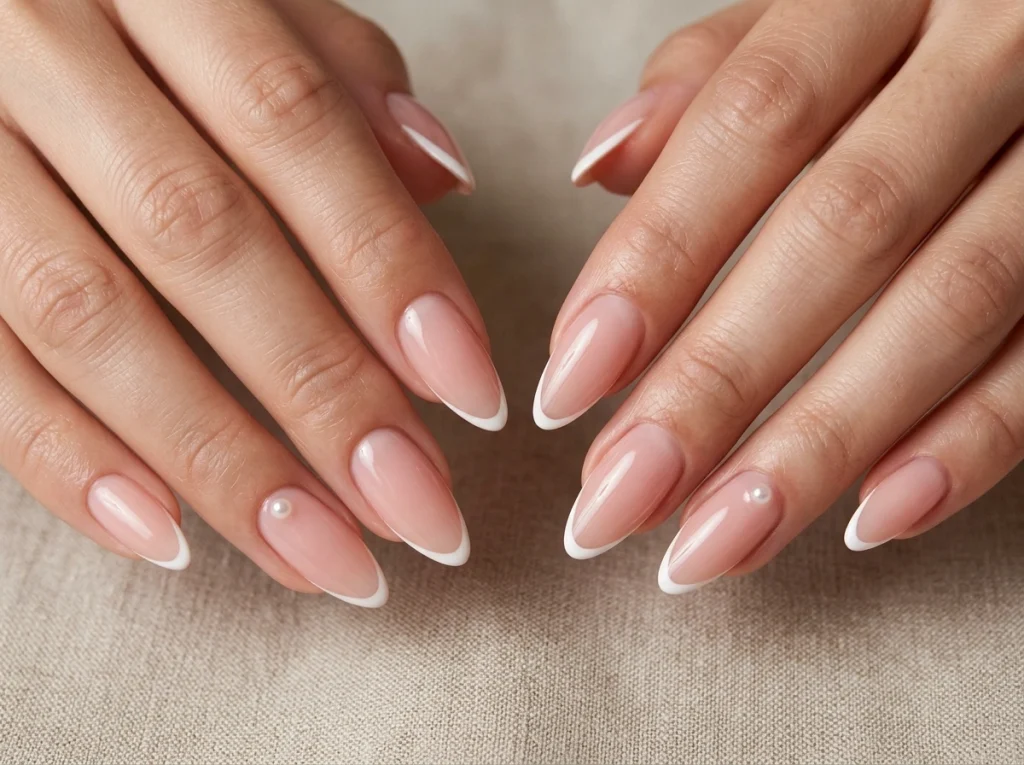 Classic Thin Line french tips-Fille vibe