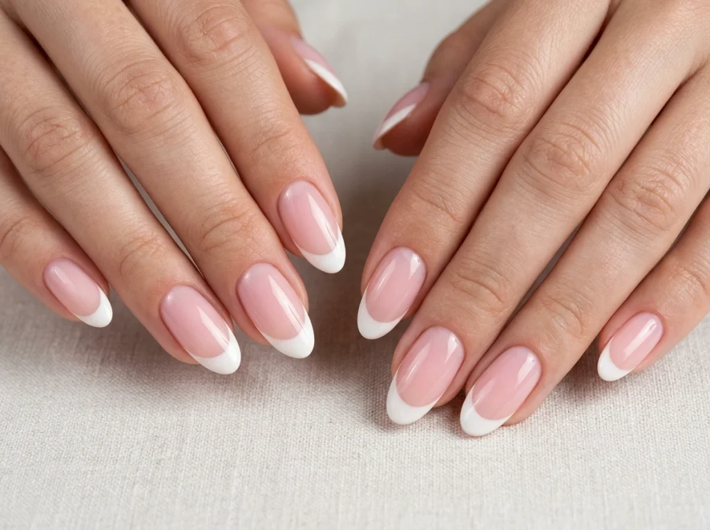 Classic French Tips-Fille vibe