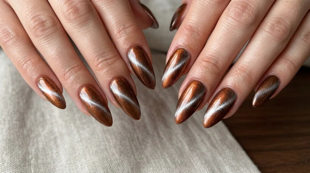 Copper_storm_nail_design_Fille vibe