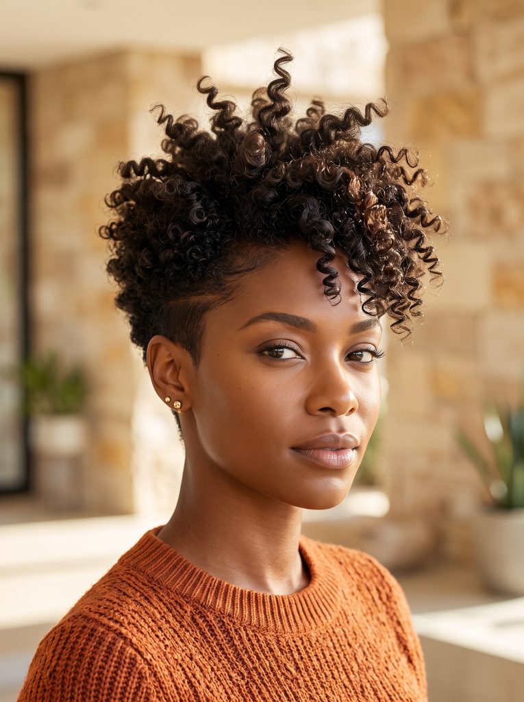 Curly_top_spiked_crown_hairstyle_Fille vibe